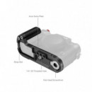 SMALLRIG Empuñadura en L 4783C para Fujifilm X-T50 (silicona/negra)