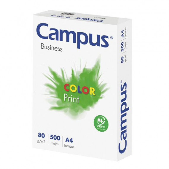 Papel CAMPUS A4 80 G 500 Hojas Blanco