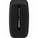 MAXCOM Telefono Movil Basico Con Tapa MM828 Negro