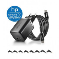 NGS Cargador para Portatil Hp Tipo C 65W con 6 Clavijas