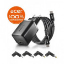 NGS Cargador para Portatil Acer Tipo C 65W con 4 Clavijas 3X1.1MM,5.5X2.5MM,5.5X2.1MM,5.5X1.7MM