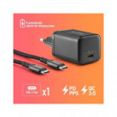 NGS Cargador para Portatil Acer Tipo C 65W con 4 Clavijas 3X1.1MM,5.5X2.5MM,5.5X2.1MM,5.5X1.7MM