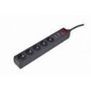 GEMBIRD Regleta 5 Tomas Negra 1.5M