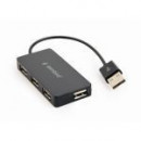 GEMBIRD Hub USB 2.0 4 Puertos
