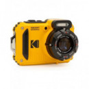 KODAK Camara Digital de Fotos Sumergible Pixpro WPZ2 con 16MPX AMARILLA/WIFI/15M/FULL HD/2.7"/FLASH