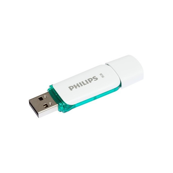 PHILIPS Pendrive 8GB 2.0 Blanco Snow - Guanxe Atlantic Marketplace