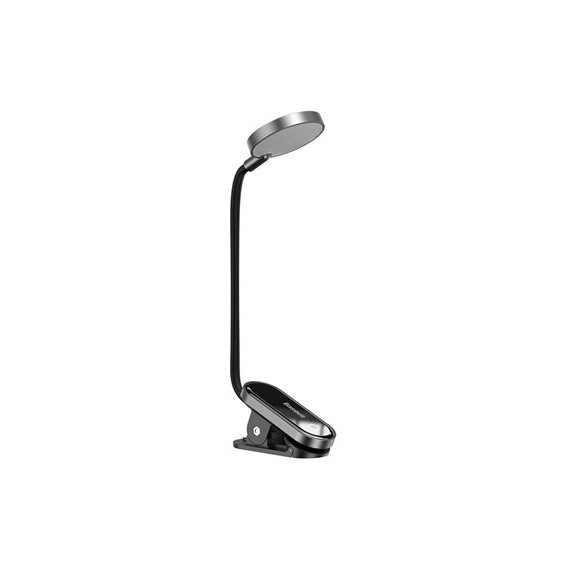 BASEUS Mini Lampara de Lectura con Pinza Negro Dgrad-dg