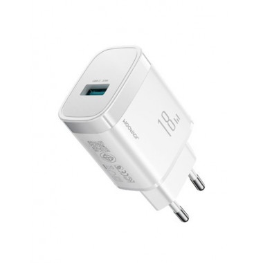 JOYROOM Cargador Red por USB 18W JR-TF4 Blanco