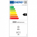 Congelador Vertical CORBERÓ CCVH17023NFW E 204L No Frost Blanco
