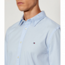 Camisa TOMMY HILFIGER Flex Celeste