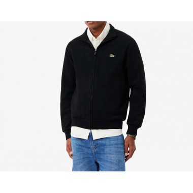 Sudadera LACOSTE Cremallera Negra