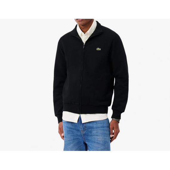 Sudadera LACOSTE Cremallera Negra
