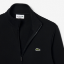 Sudadera LACOSTE Cremallera Negra