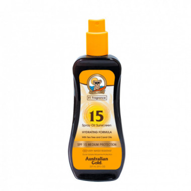 AUSTRALIAN GOLD Bronzer Spray Oil Carrot Spf 15,