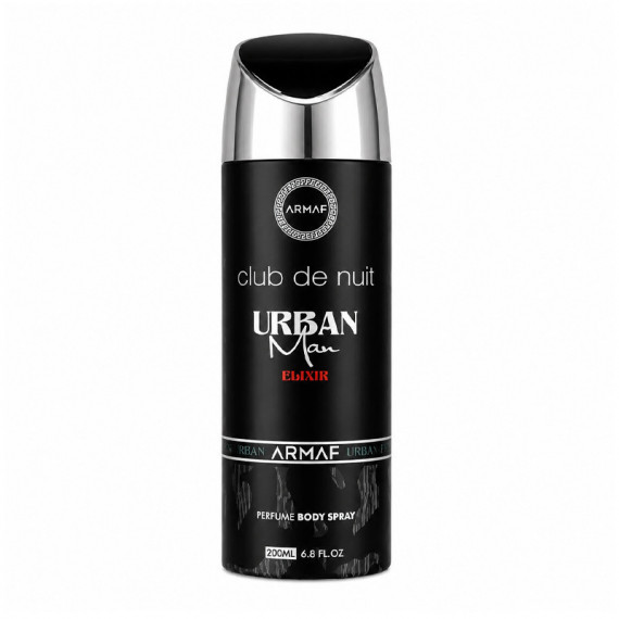Nuit Urban Man Elixir Body Spray  ARMAF