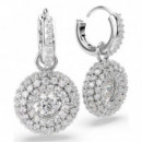 Pendientes Sublima Redonda  SWAROVSKI