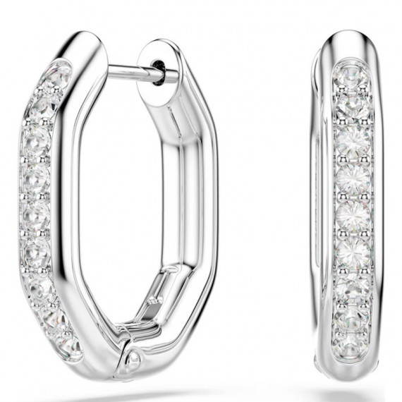 Pendientes de Aro Dextera Octagonal  SWAROVSKI