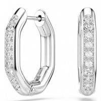 Pendientes de Aro Dextera Octagonal  SWAROVSKI