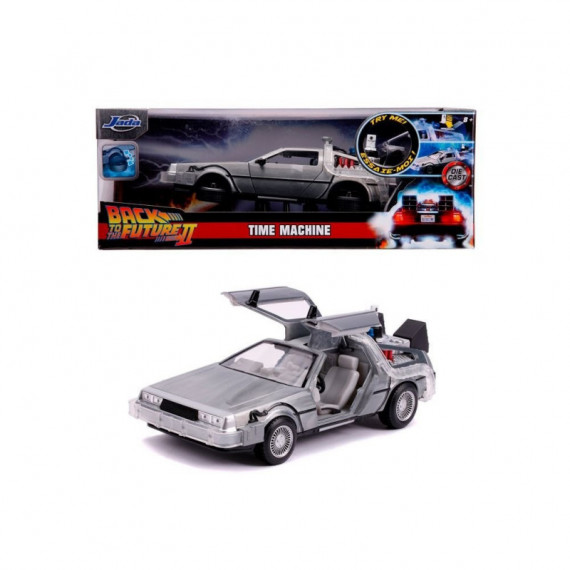 Coche replica Delorean Regreso al Futuro II 1/24