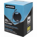 Enrollador de Cable 25 Metros 3x1.5mm Super Power