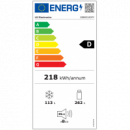 Frigorífico Combi LG GBBS524DPY Clase D 375L Inox