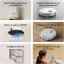 Xiaomi Robot Vacuum H50 Aspirador y Fregasuelos con Estación Base (BHR08GUEU)