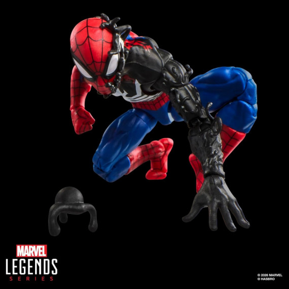 Figura Spiderman Alien Costume Secret Wars Marvel Legends Series - Guanxe Atlantic Marketplace