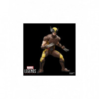 Figura Articulada Lobezno Traje Marrón Deadpool & Wolverine Marvel Legends 15CM  HASBRO