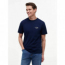Nautical Back Photo Regular Tee Carbon N  TOMMY HILFIGER