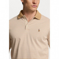 SSKCCMSLM10-SHORT Sleeve-polo Shirt Beig  RALPH LAUREN