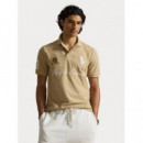 Knit-polo Beige/khaki  RALPH LAUREN