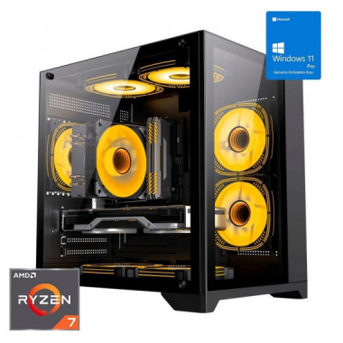 Ordenador Gaming Infinity Mini Rgb Ryzen 7 5700G/16GB/SSD500 NVME/750W/W11PRO  GM
