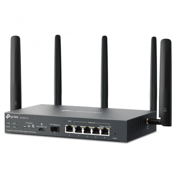 ROUTER TP-LINK ER706W-4G VPN 4G+ LTE WIFI 6 AX3000 - Guanxe Atlantic Marketplace