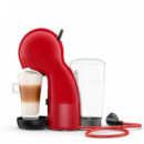 Cafetera de Capsulas Piccolo Xs Roja Dolce Gusto KRUPS