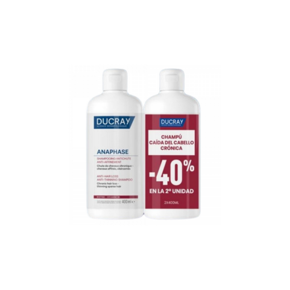 DUCRAY Anaphase+ Champu 2ª Unid 40%