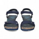 Carmelita Nobuck Azul  PANAMA JACK