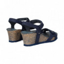 Carmelita Nobuck Azul  PANAMA JACK