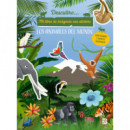 DESCUBRO LOS ANIMALES DEL MUNDO STICKERS