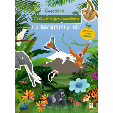 DESCUBRO LOS ANIMALES DEL MUNDO STICKERS