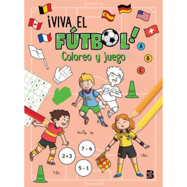VIVA EL FUTBOL-COLOREO Y JUEGO