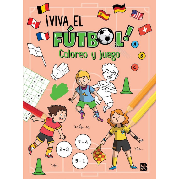 VIVA EL FUTBOL-COLOREO Y JUEGO