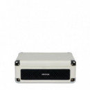 Prixton Reproductor CD Boogie con Altavoz 6W y Batería 4 Hora Crema