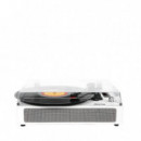 Prixton Tocadiscos Studio Deluxe con Bluetooth, Grabación a USB y salida RCA