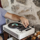 Prixton Tocadiscos Studio Deluxe con Bluetooth, Grabación a USB y salida RCA
