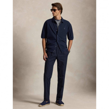 KNIT-SPORT SHIRT-SHIRT NAVY
