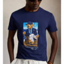 Knit-t-shirt Navy  RALPH LAUREN
