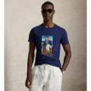 Knit-t-shirt Navy  RALPH LAUREN