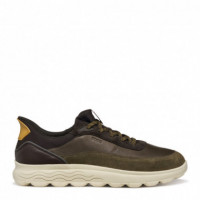 GEOX Zapatillas Spherica Plus Verdes U56MPA 08522-C3208