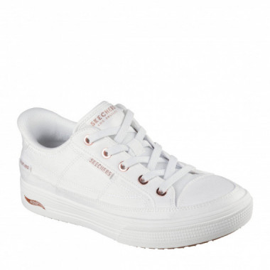 Skechers Zapatillas Street Hands Free Slip-ins: Arch Fit Arcade - See Ya There 177197-WHT