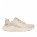 Skechers Zapatillas Bobs Moda Flex Blancas 117730-OFWT